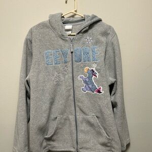 Eeyore Gray Kids Hoodie